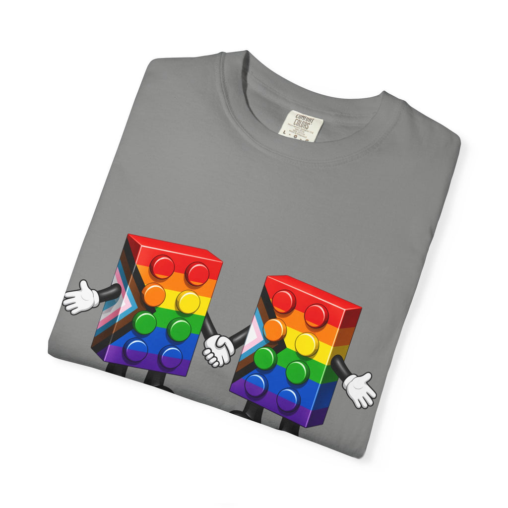 We Just Click—Pride Flag Tee