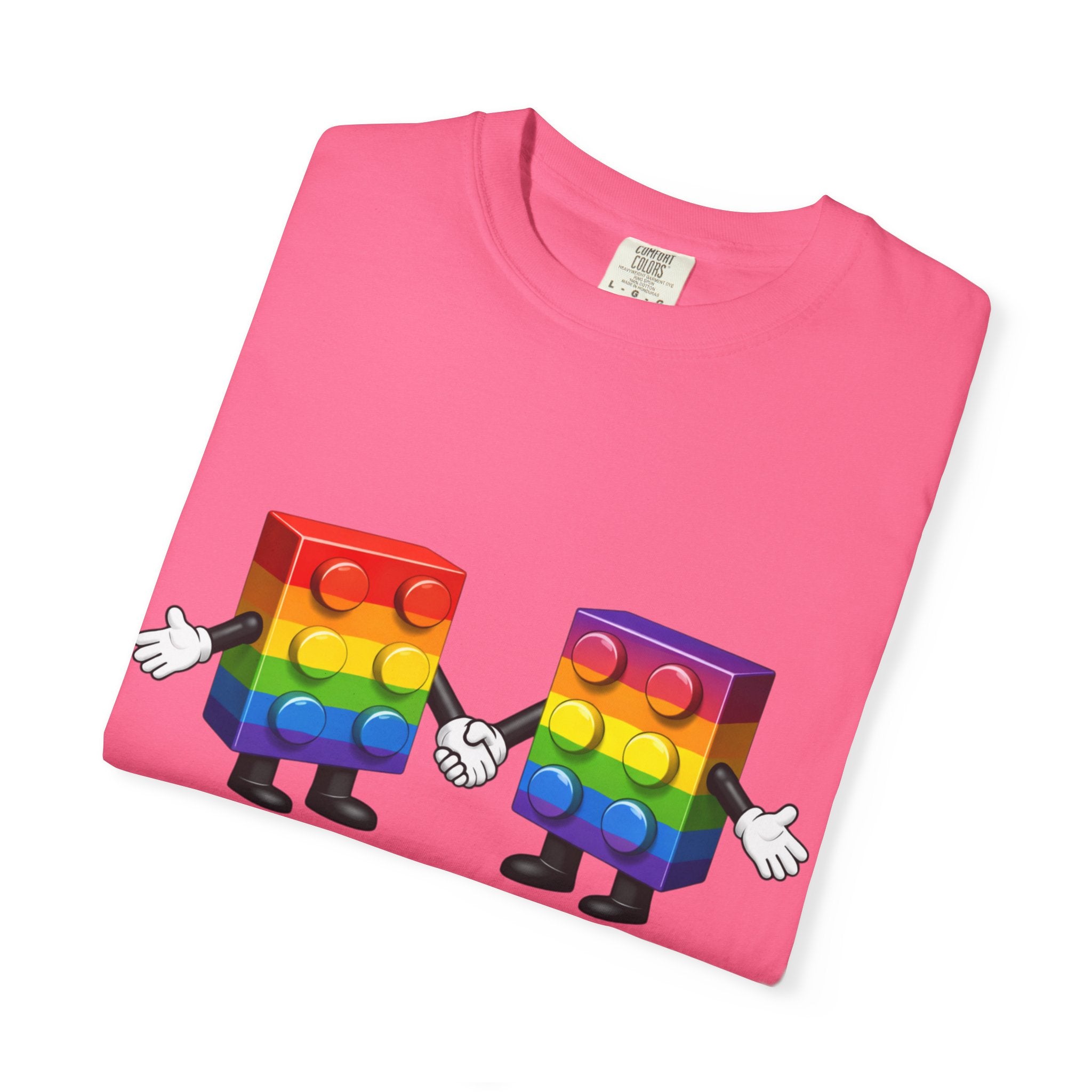 We Just Click—Rainbow Tee