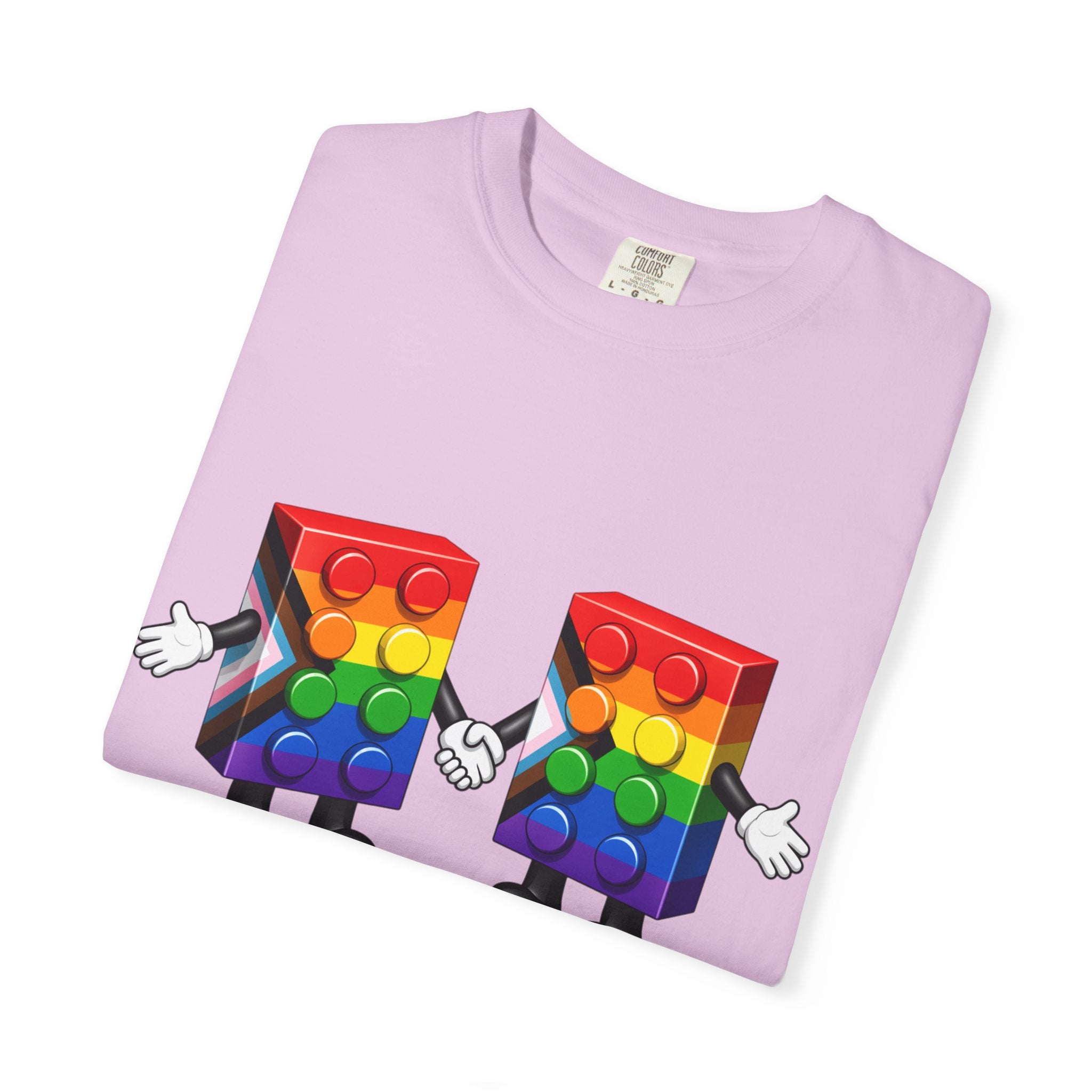 We Just Click—Pride Flag Tee